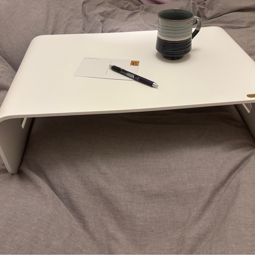 White Home Office Desk